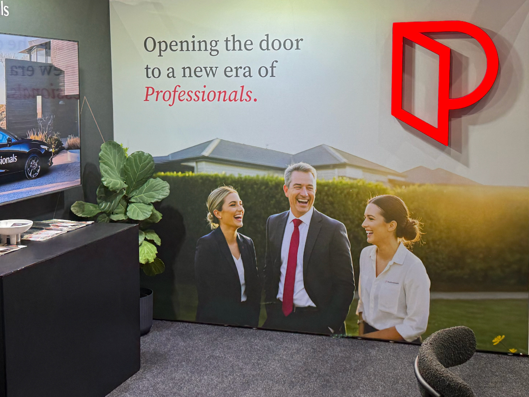 Opening the door exhibition wall